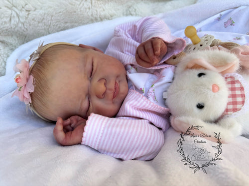 Azalea — handmade reborn baby doll by Leoa's Reborn Creations, Perth WA