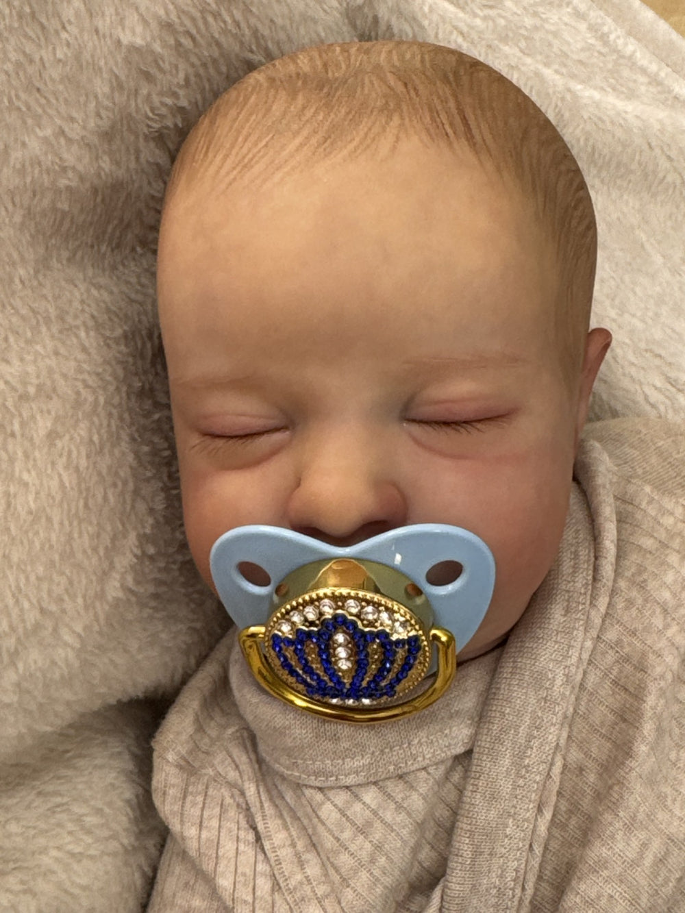 Royal Crown - Blue magnetic dummy — Ready-to-Use — Leoa's Reborn Creations