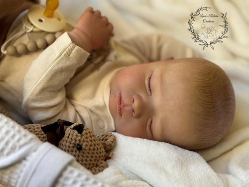 Cannon — handmade reborn baby doll by Leoa's Reborn Creations, Perth WA