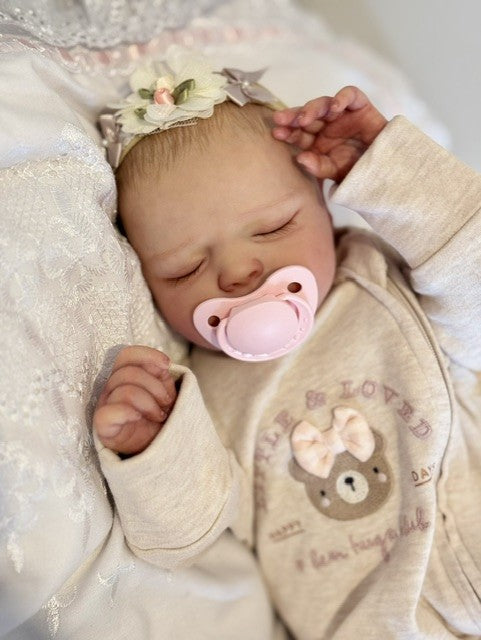 Blush Petal magnetic dummy — Ready-to-Use — Leoa's Reborn Creations
