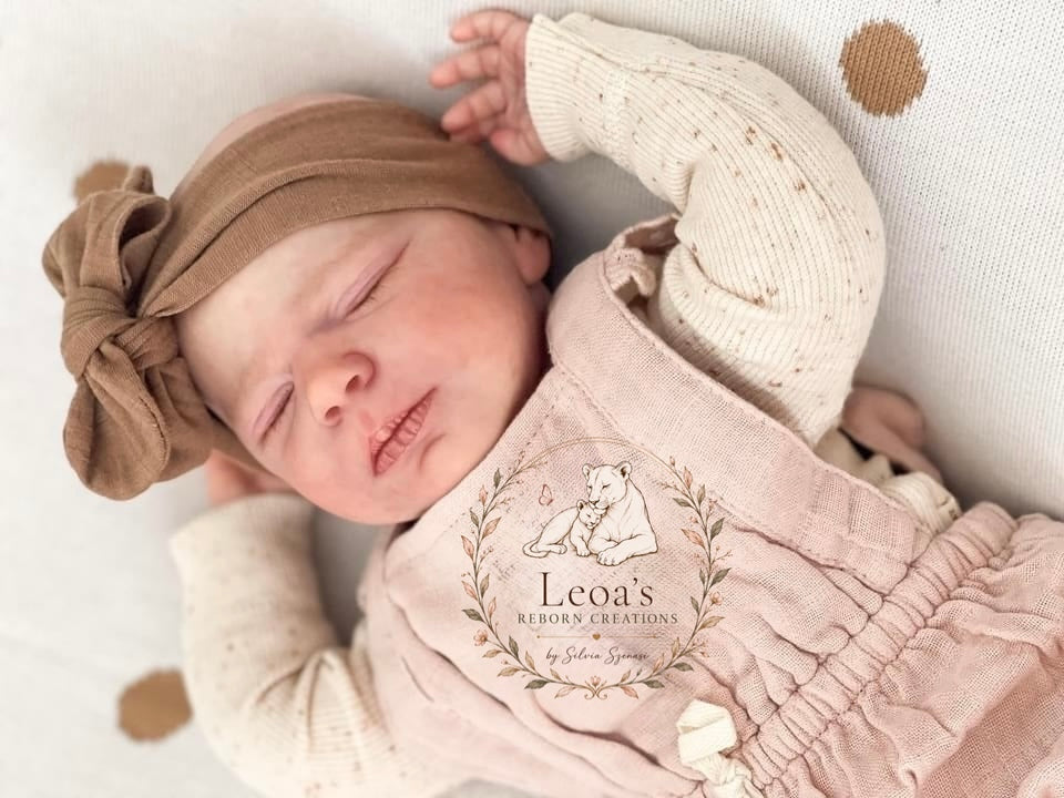 Emmy — handmade reborn baby doll by Leoa's Reborn Creations, Perth WA