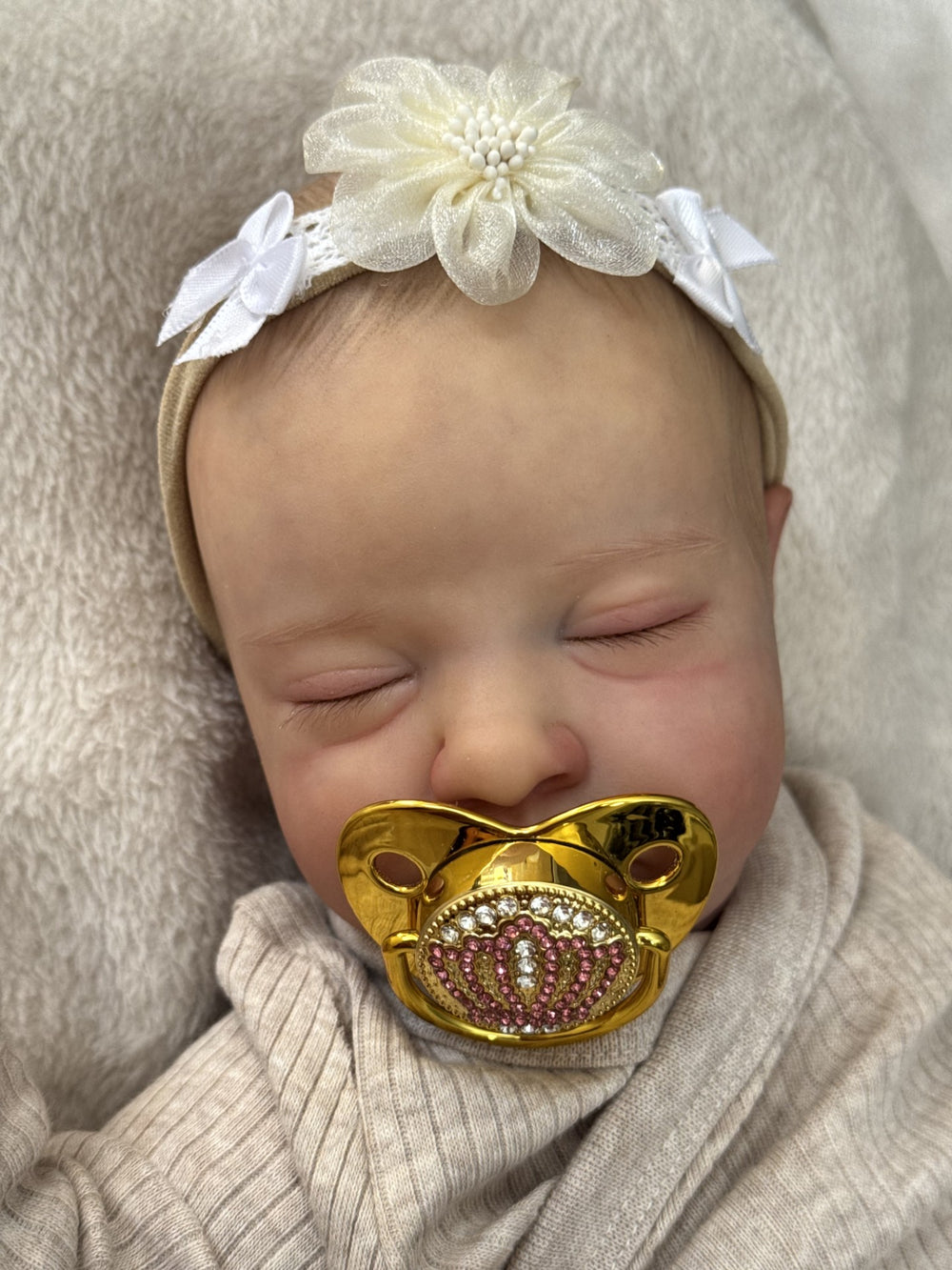 Royal Crown - Gold magnetic dummy — Ready-to-Use — Leoa's Reborn Creations