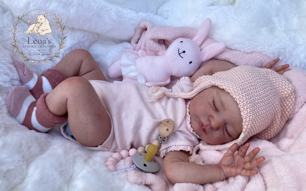 Laura — handmade reborn baby doll by Leoa's Reborn Creations, Perth WA