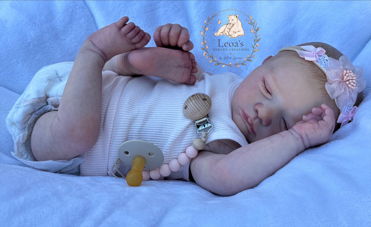 Miranda — handmade reborn baby doll by Leoa's Reborn Creations, Perth WA