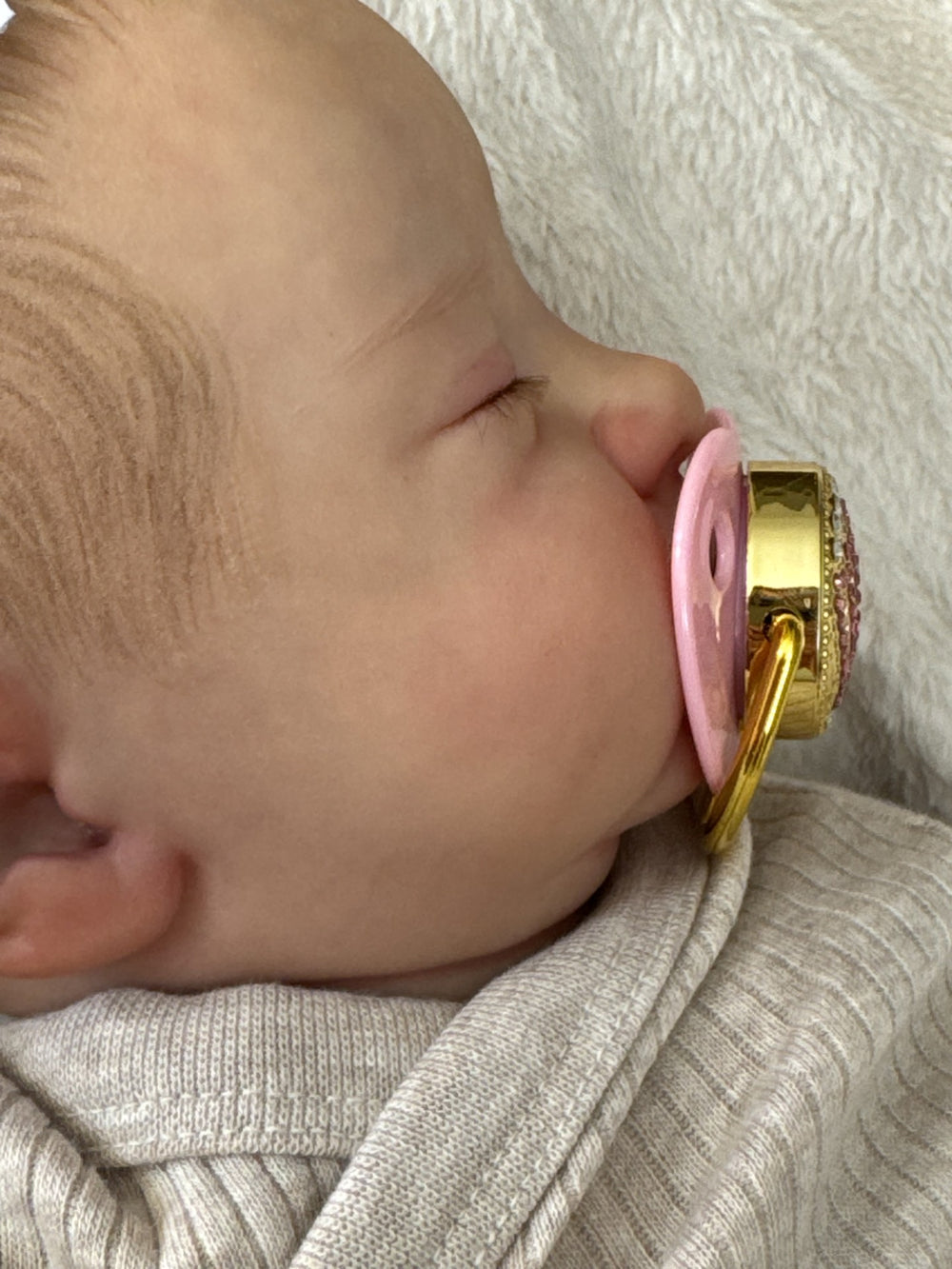 Royal Crown - Pink magnetic dummy — Ready-to-Use — Leoa's Reborn Creations
