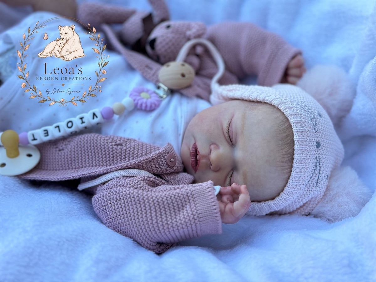 Skya — handmade reborn baby doll by Leoa's Reborn Creations, Perth WA