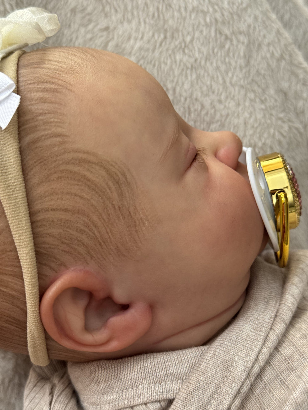 Royal Crown - White magnetic dummy — Ready-to-Use — Leoa's Reborn Creations