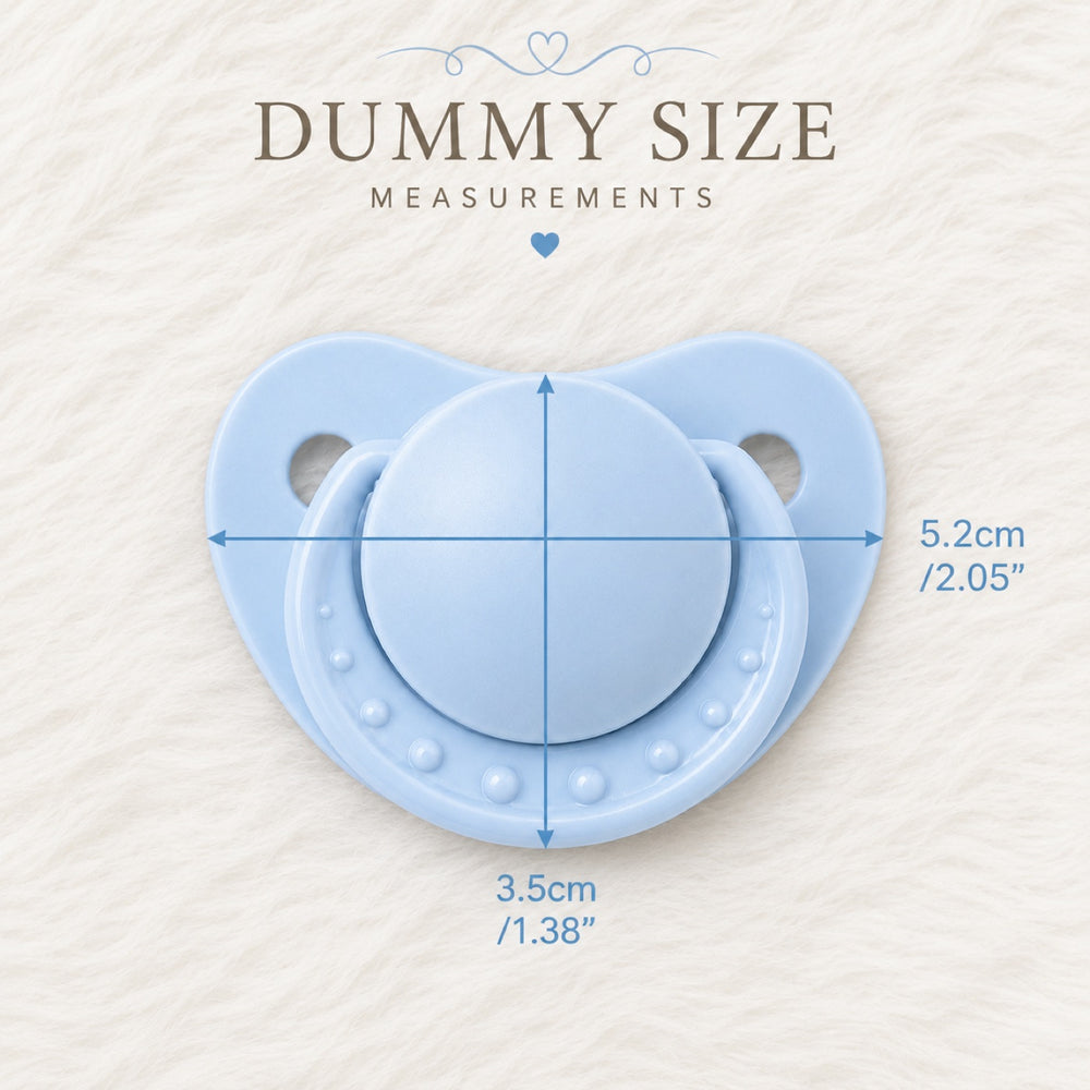 Bluebell Sky magnetic dummy — Ready-to-Use — size measurements: 5.2 cm × 3.5 cm