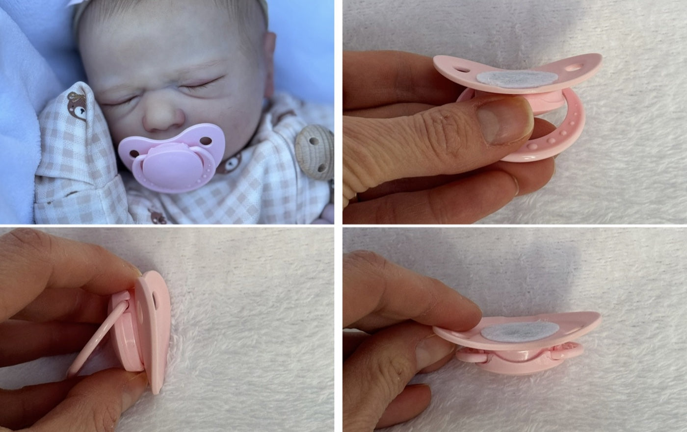 Ready-to-Use magnetic dummies: finished dummies with the felt disc covering the fitted magnet