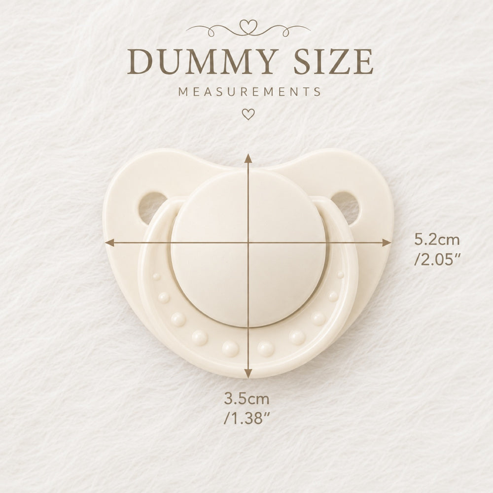 Oatmilk Cream magnetic dummy — Ready-to-Use — size measurements: 5.2 cm × 3.5 cm