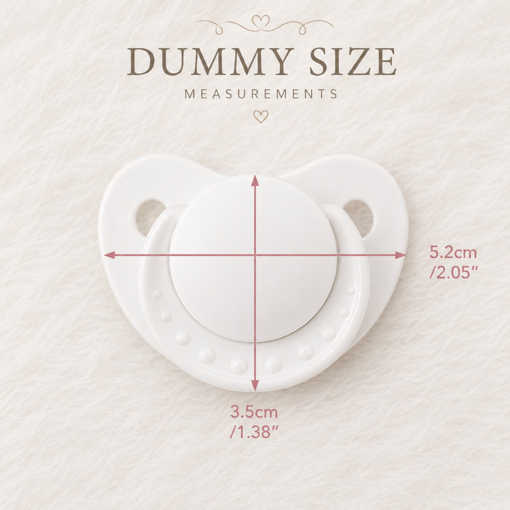 Pure Cloud magnetic dummy — Ready-to-Use — size measurements: 5.2 cm × 3.5 cm